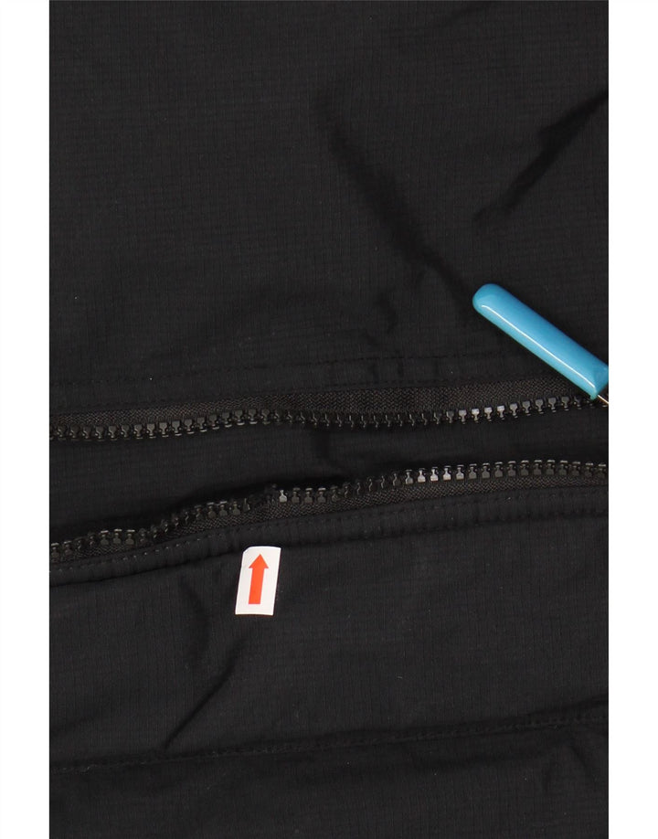 SUPERDRY Veste coupe-vent coupe-vent pour homme UK 40 Large Noir Nylon