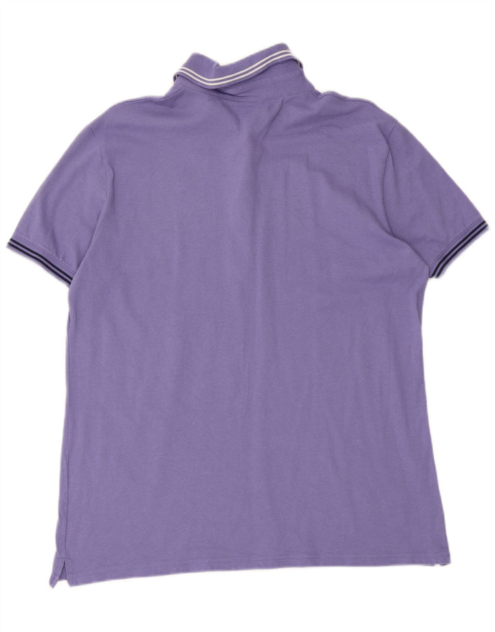 Benetton Polo Homme Violet Moyen