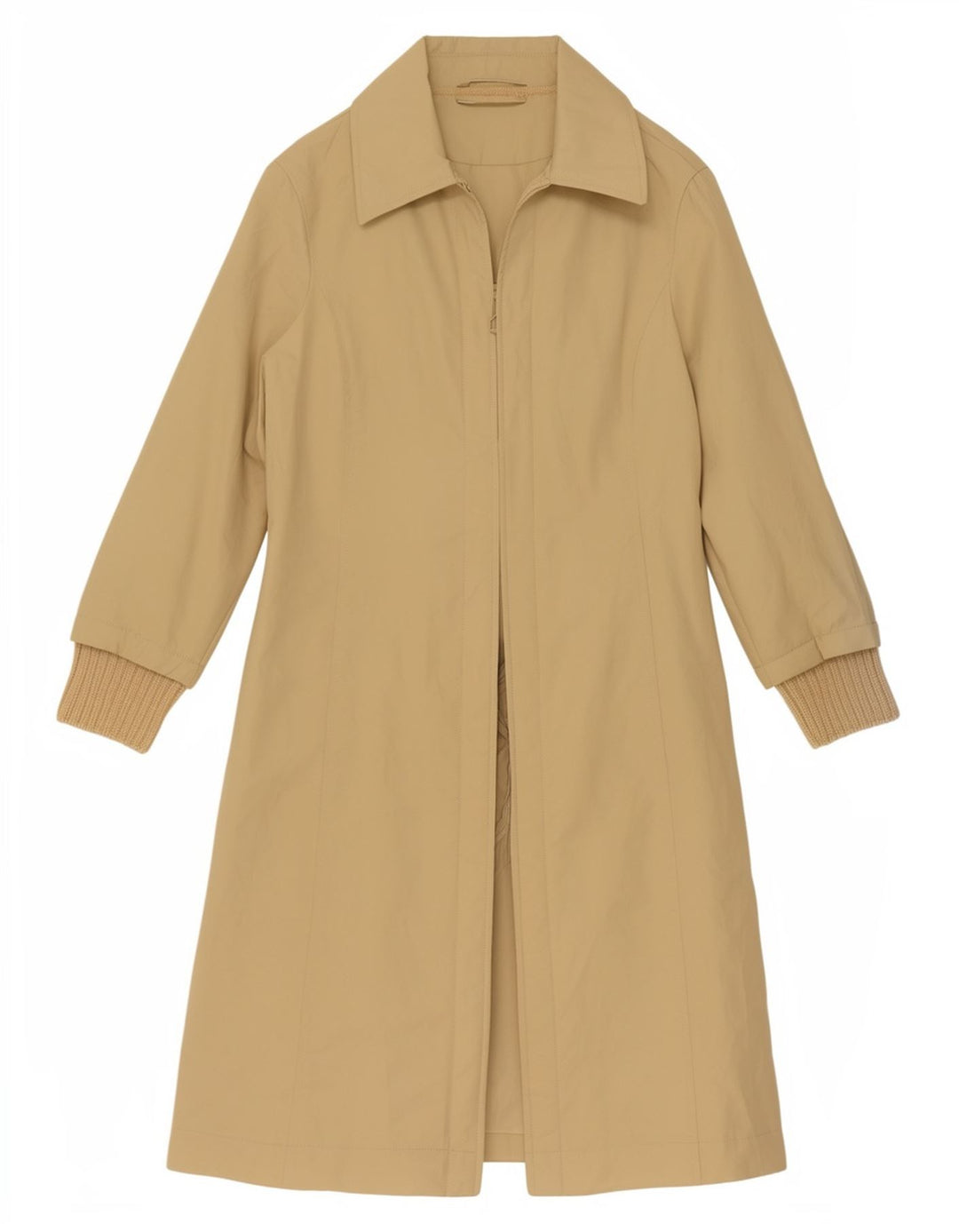 Pinko Trench Femme UK 12 Polyester Beige Moyen