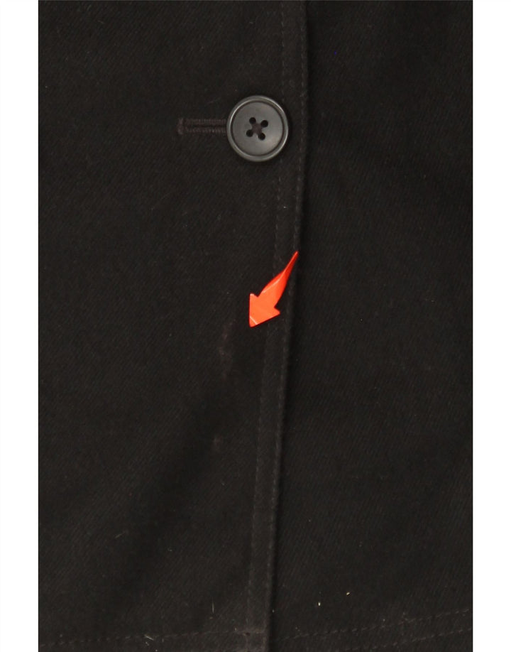 COLUMBIA Trench-coat à capuche Omni-Heat pour femme UK 14 Large Noir Polyester