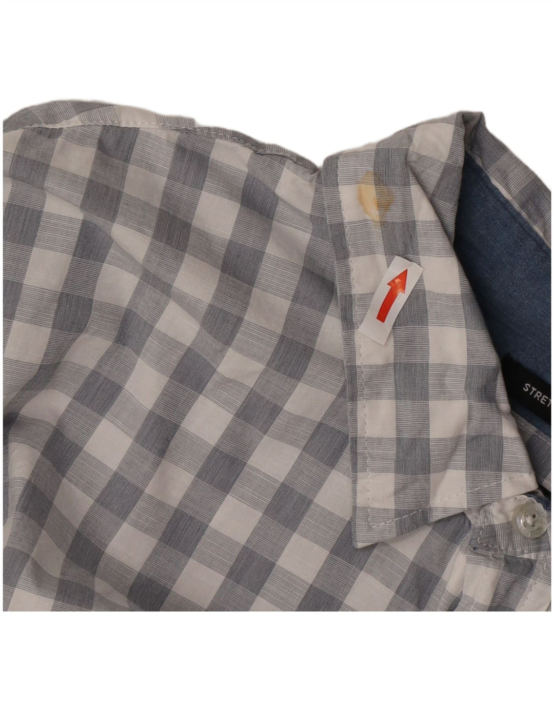 Lee Chemise coupe régulière pour homme 2XL en coton à carreaux gris