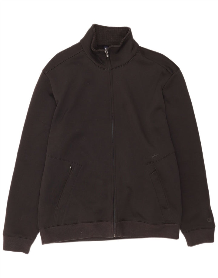 Champion Veste de survêtement pour homme Taille L Noir