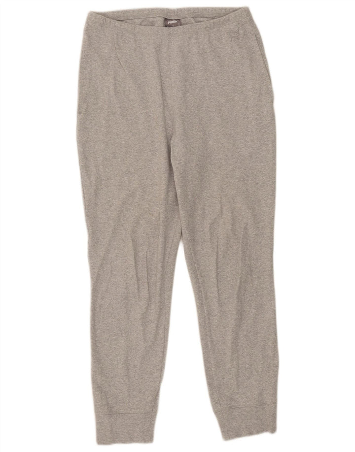 Puma Pantalon de survêtement pour femme Joggers UK 44 Gris moyen moucheté