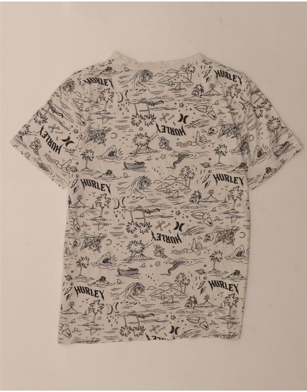 Hurley T-shirt graphique pour garçon 13-14 ans XL Blanc