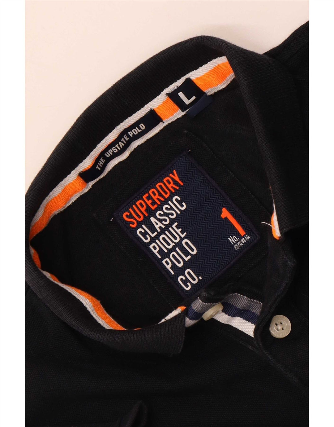 Superdry Polo Graphique Homme Grand Bleu Marine