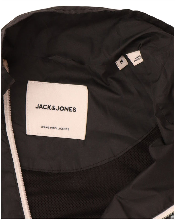 Jack & Jones Veste De Survêtement Homme Noir Moyen Polyester