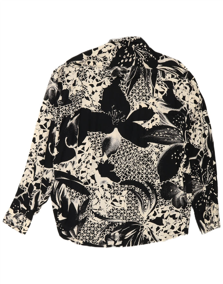 Tipo' S Chemise Homme Large Noir Floral