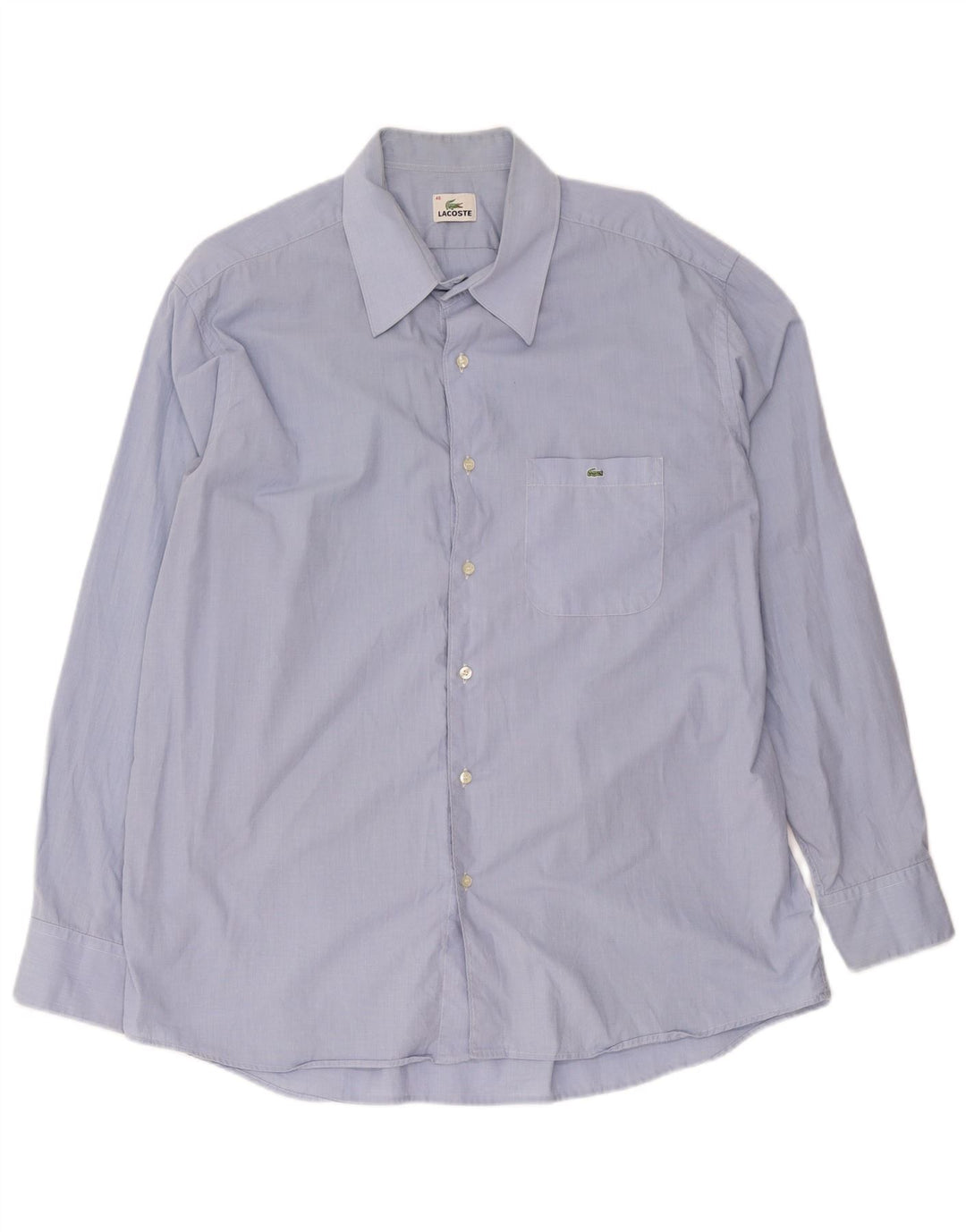 Lacoste Chemise Homme Taille 46 2XL Bleu