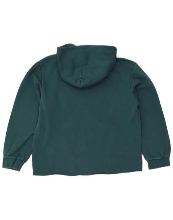 Puma Womens Wining Shot Graphic Oversized Hoodie Jumper UK 10 Small Green
