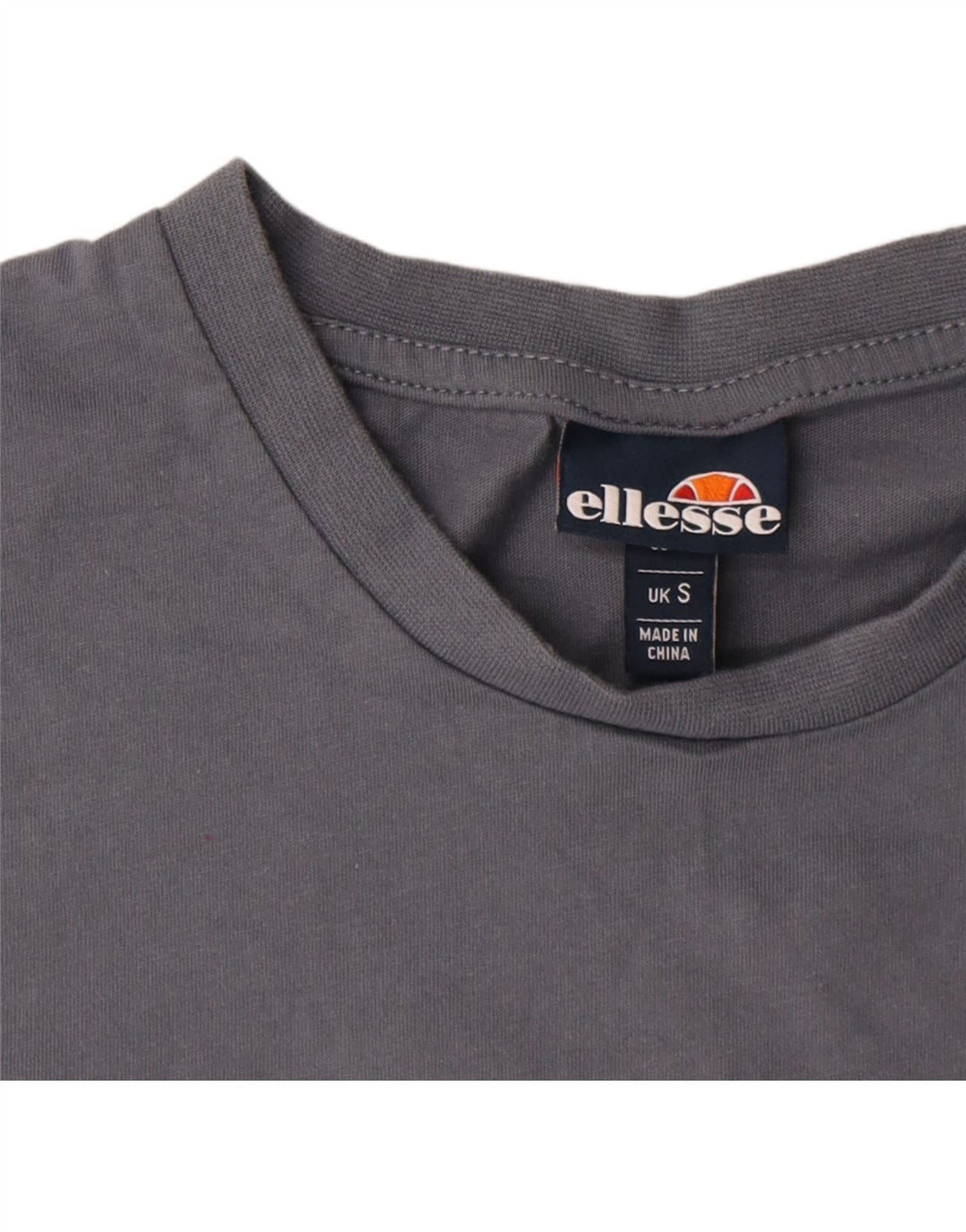 Ellesse T-Shirt Graphique Homme Petit Gris Coton