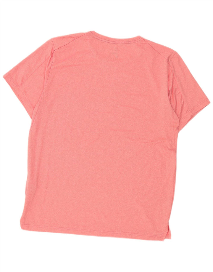 Nike Hommes Dri Fit Standard T-Shirt Haut Large Rose Polyester