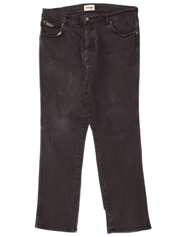 Wrangler Jean Droit Texas Homme W36 L32 Noir Coton