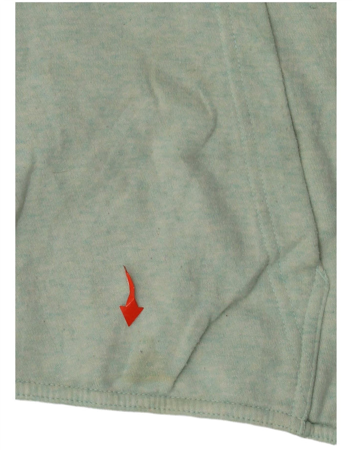 NIKE Sweat-shirt pour femme UK 14 Bleu moyen Coton