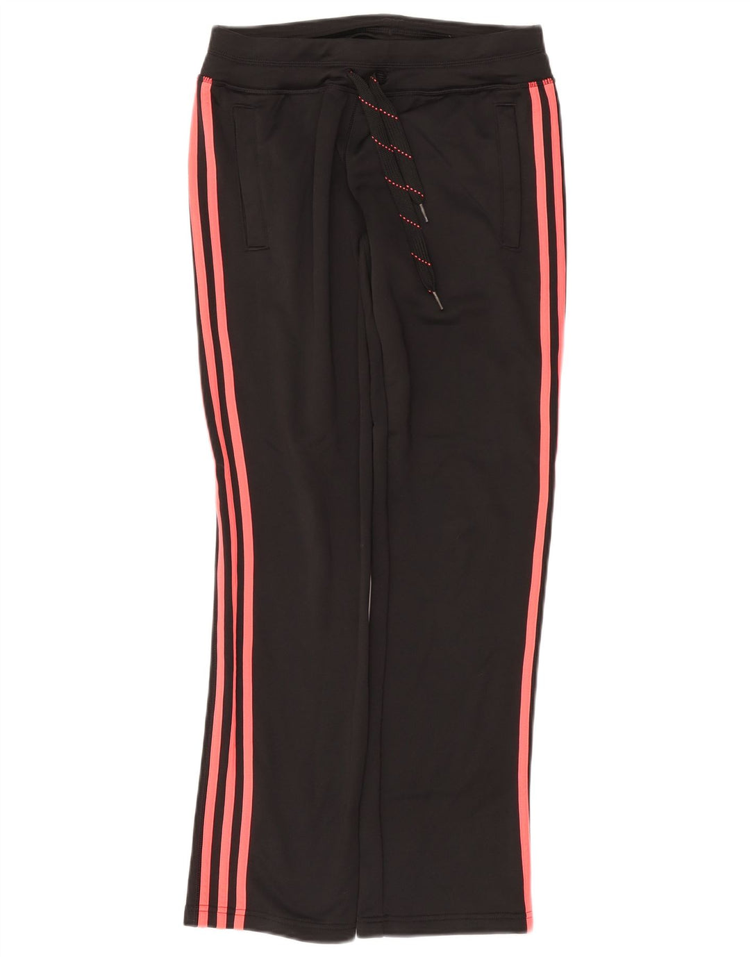 ADIDAS Pantalon de survêtement Climalite pour femme UK 10 Small Noir Polyester