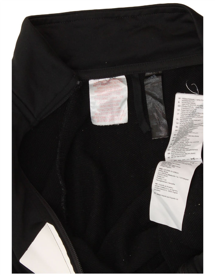 ADIDAS Veste de survêtement graphique pour garçon 14-15 ans Noir Colourblock