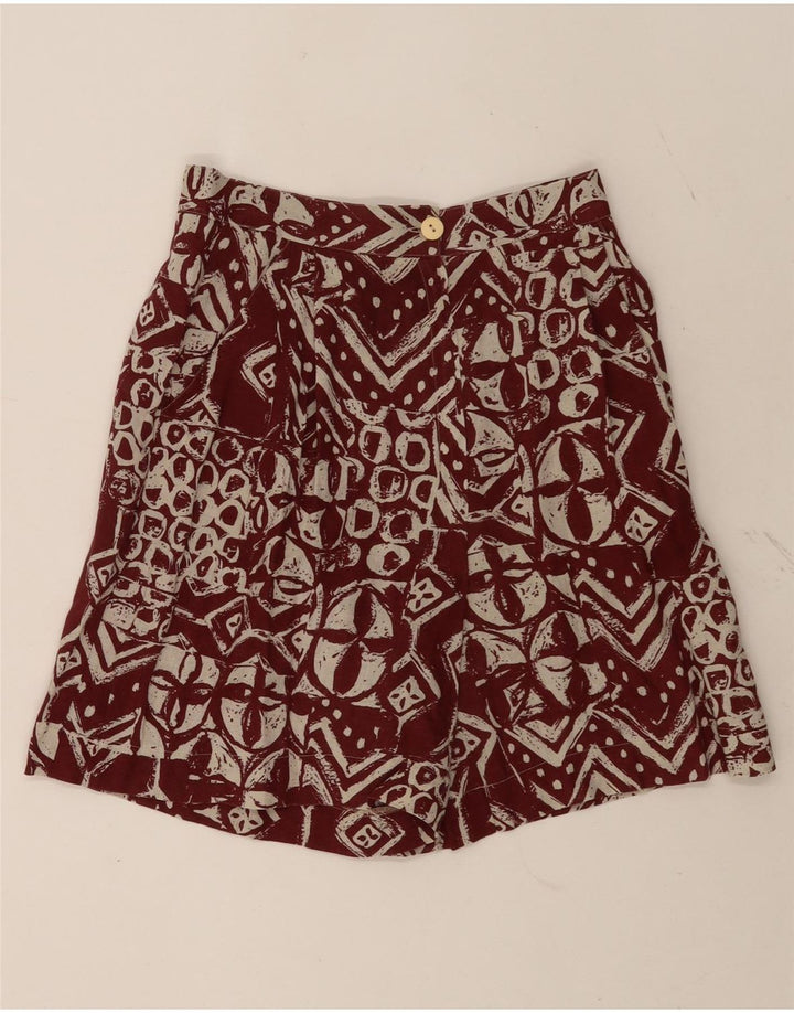 Marcello Cioni Short Chino Femme IT 44 Medium W26 Marron Géométrique