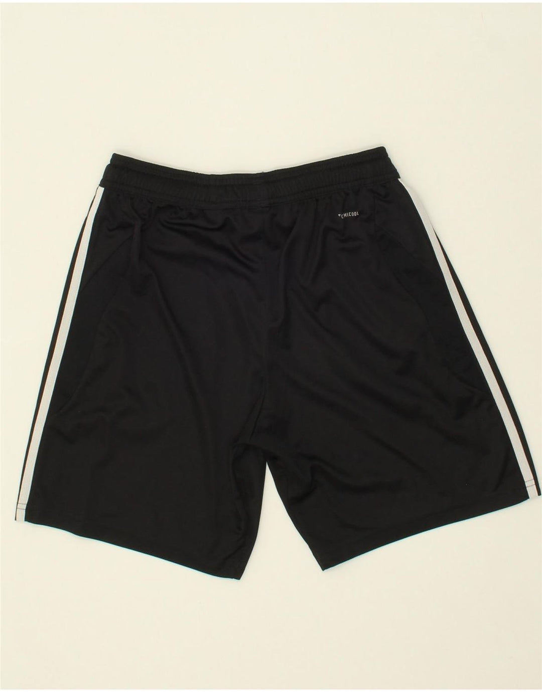 ADIDAS Boys Climacool Sport Shorts 13-14 Years  Black Polyester Vintage Adidas and Second-Hand Adidas from Messina Hembry 