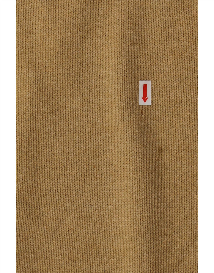 TOMMY HILFIGER Pull à col rond pour homme Large en coton beige