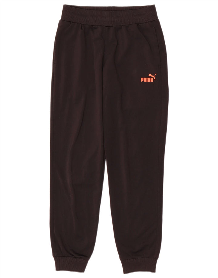 PUMA Pantalon de survêtement garçon 11-12 ans Noir Polyester