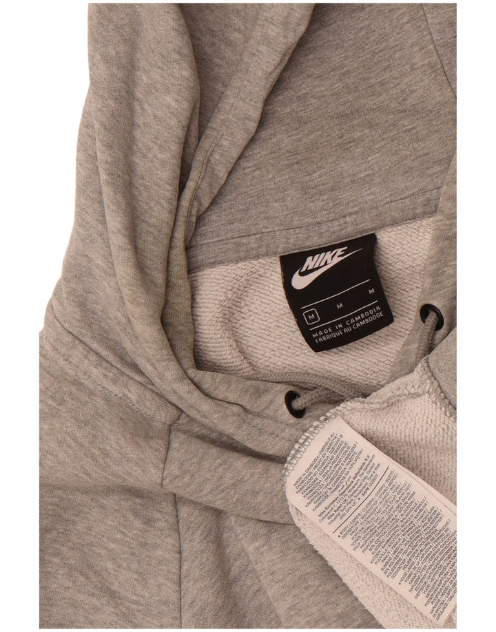 Nike Pull à capuche en coton moucheté gris moyen pour homme