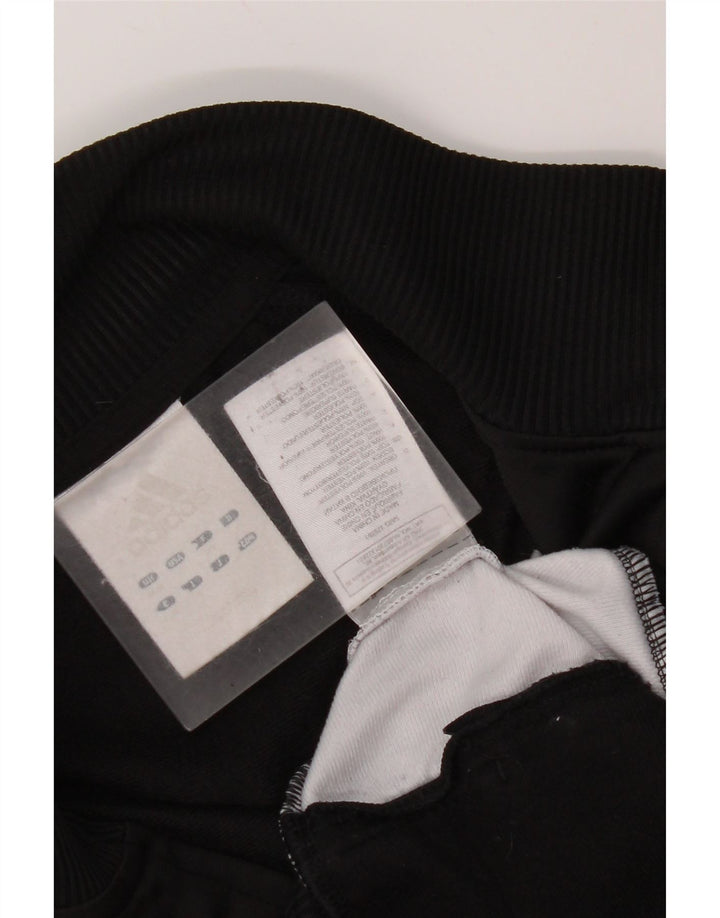 Adidas Veste de survêtement pour homme Noir moyen Polyester colour block