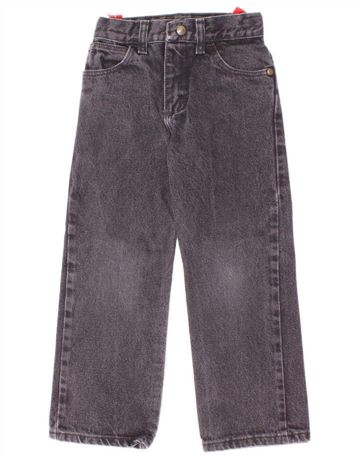 Wrangler Jeans Slim Garçon 7-8 ans W22 L20 Gris Coton