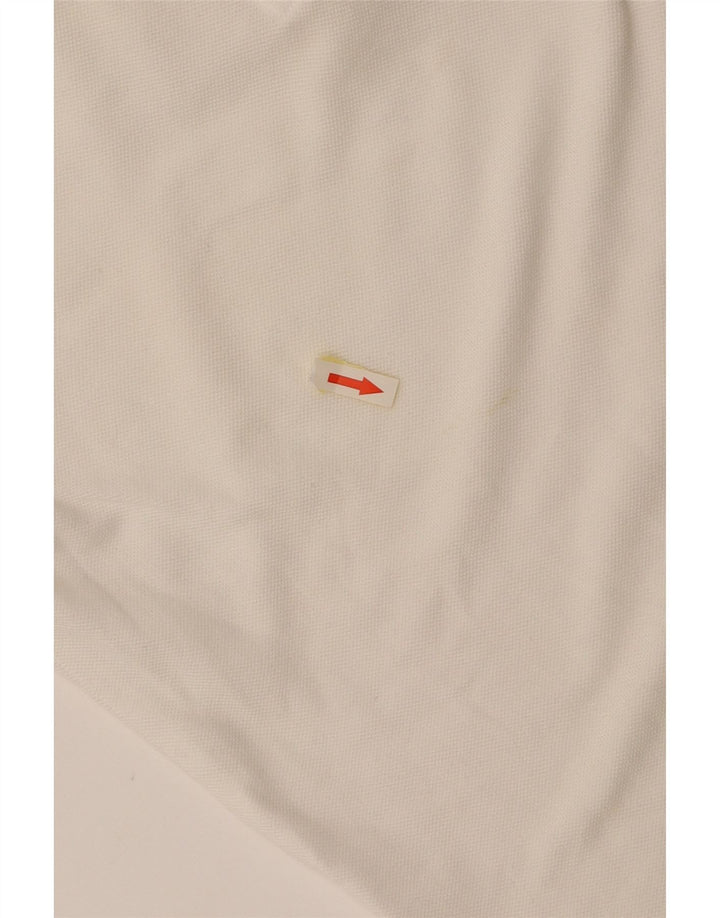 LACOSTE Polo Femme Taille 42 Grand Blanc