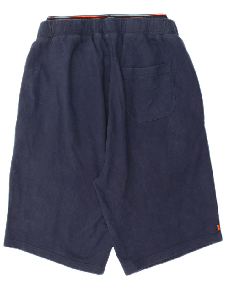 Superdry Short de Sport Regular Fit Homme Bleu Marine Petit