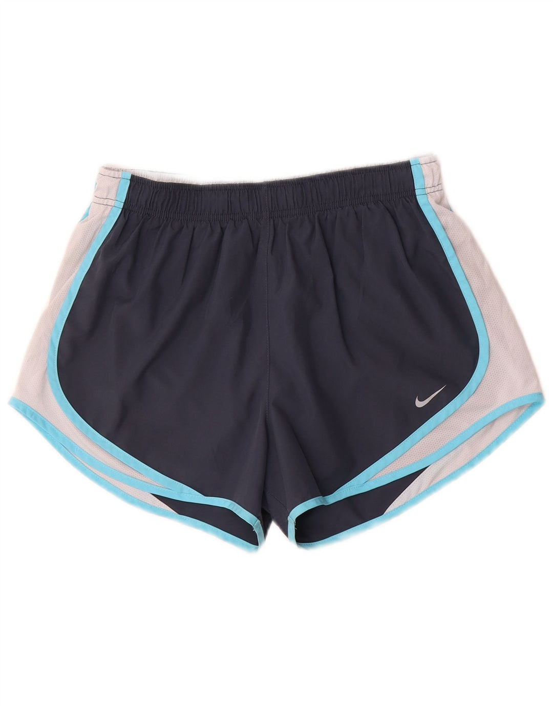 Nike Short de sport Dri Fit pour homme en polyester color block bleu marine moyen