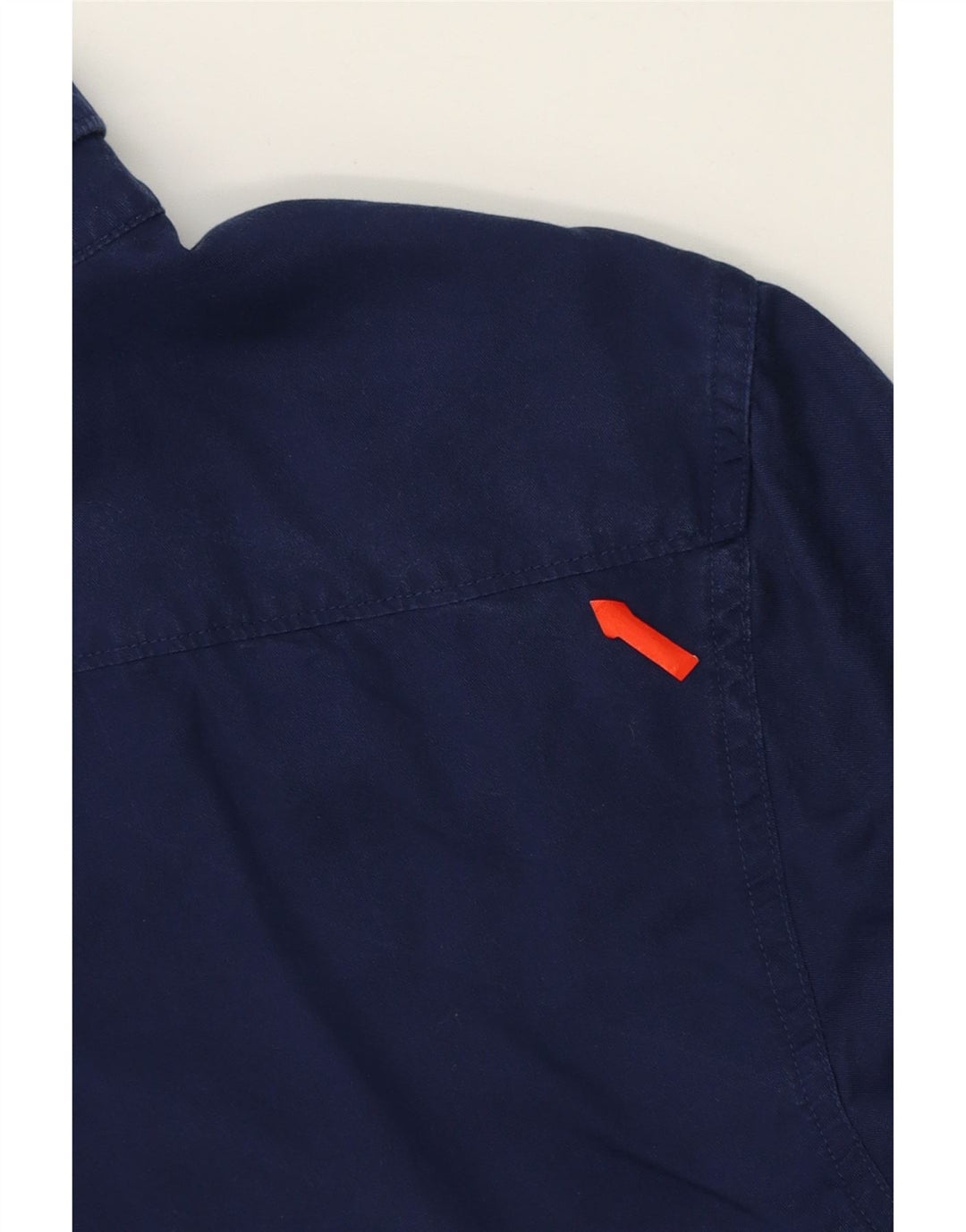 TOMMY BAHAMA Womens Shirt UK 14 Medium Navy Blue Lyocell Vintage Tommy Bahama and Second-Hand Tommy Bahama from Messina Hembry 