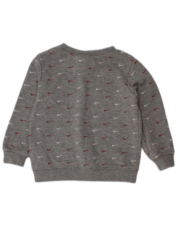 Nike Sweat-shirt graphique pour bébé garçon 18-24 mois Gris Coton