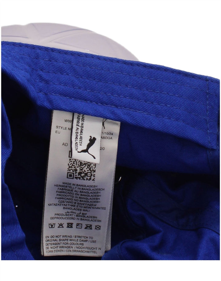 Puma Casquette de baseball graphique pour garçon Taille unique Bleu Coton