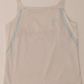 LOTTO Womens Cami Top UK 22 3XL White Polyester Vintage Lotto and Second-Hand Lotto from Messina Hembry 
