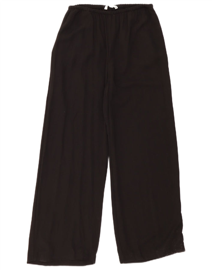 Zara Pantalon de survêtement pour femme UK 14 Large Noir
