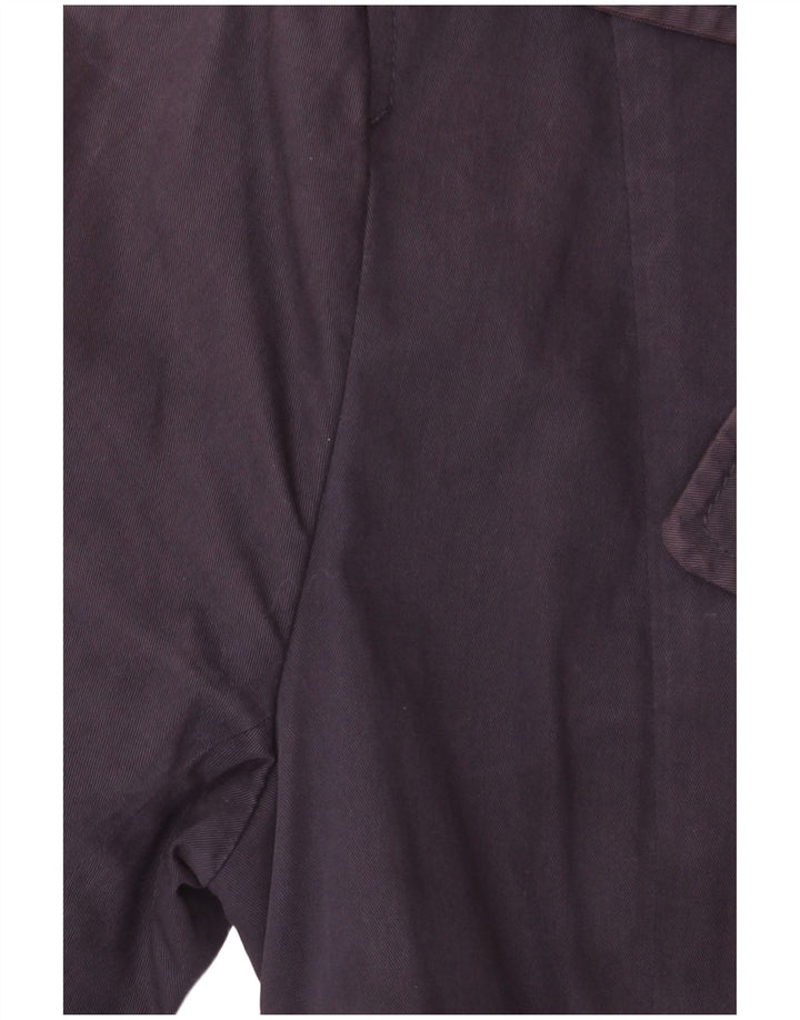 Gant Trench Coat Femme UK 14 Medium Bleu Marine Coton