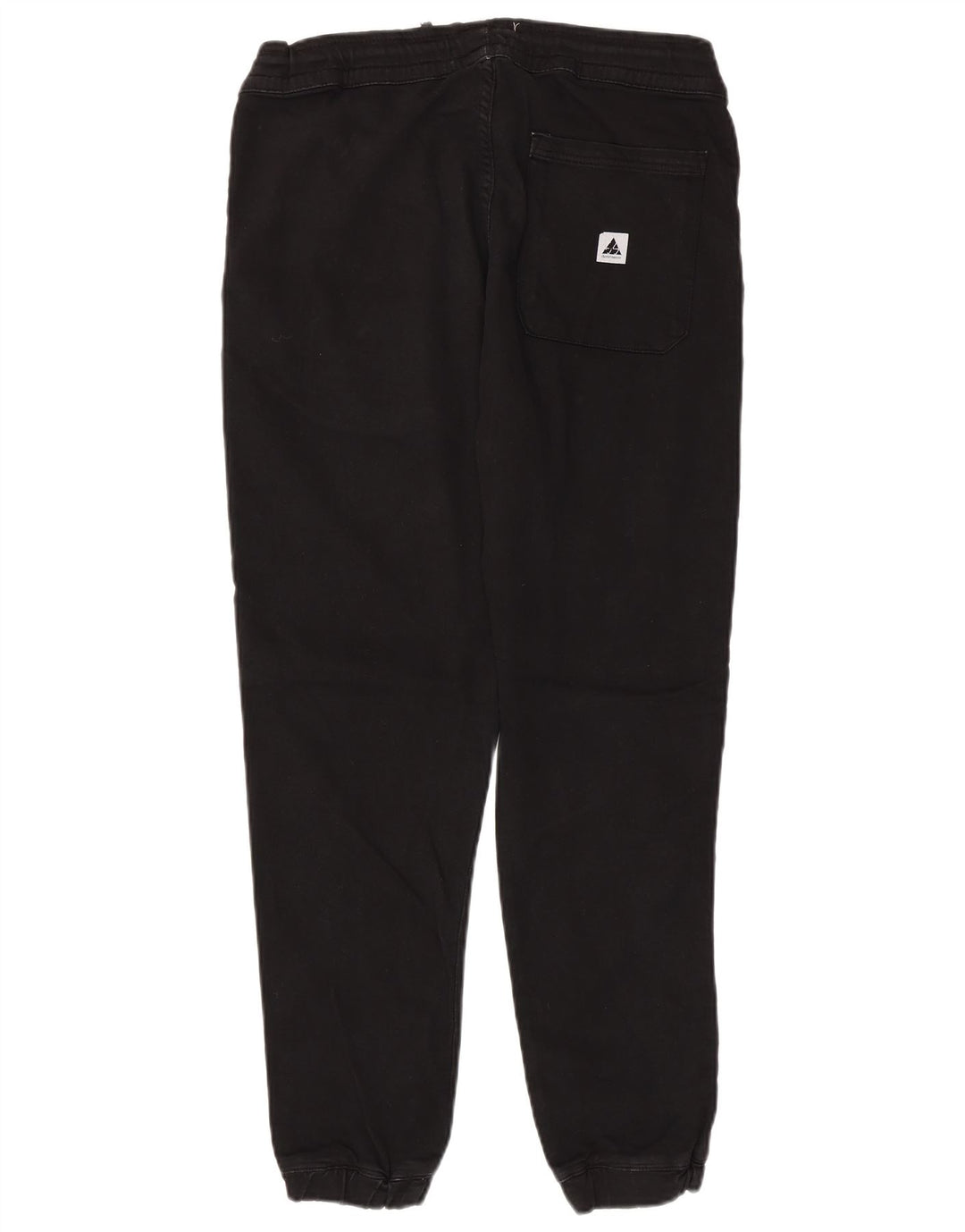 Pantalon De Survêtement Zara Homme Joggers Coton Noir Moyen