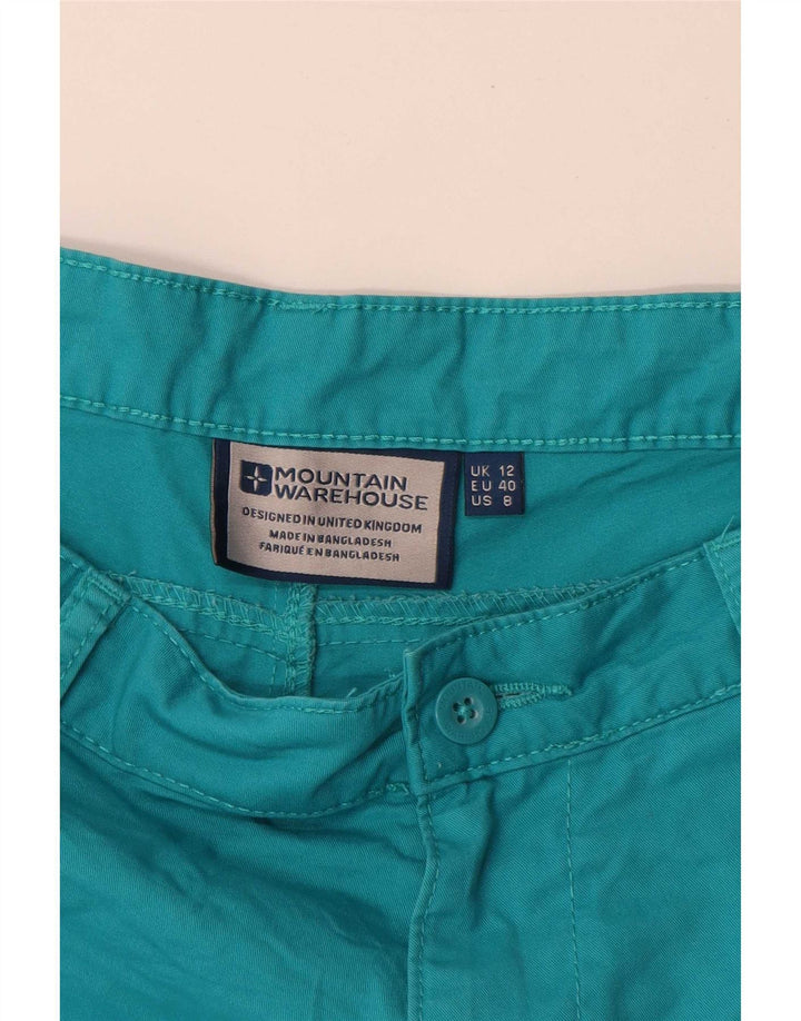 Mountain Warehouse Short chino pour femme UK 12 Medium W32 Bleu