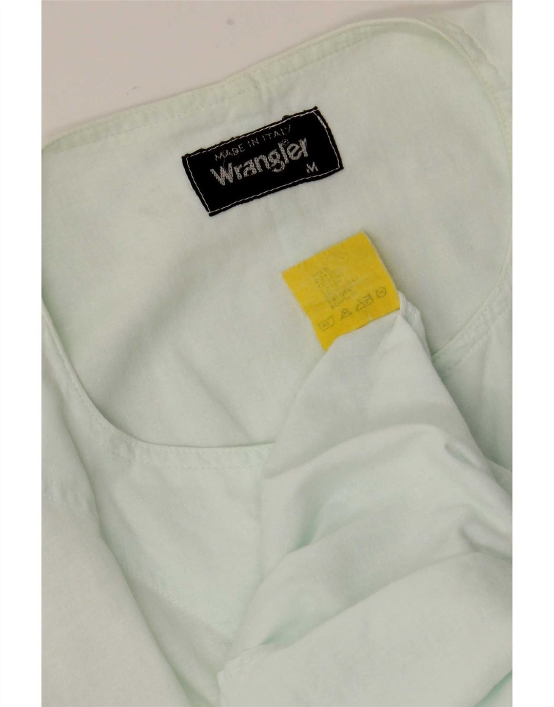 Wrangler Chemise pull à manches courtes pour homme en coton turquoise moyen