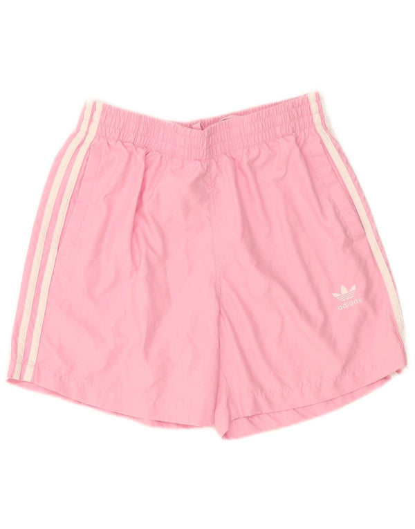 Adidas Short de sport pour femme UK 12 Rose moyen