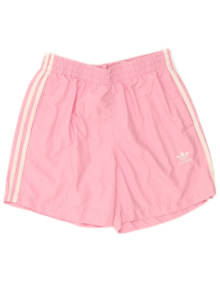 Adidas Short de sport pour femme UK 12 Rose moyen