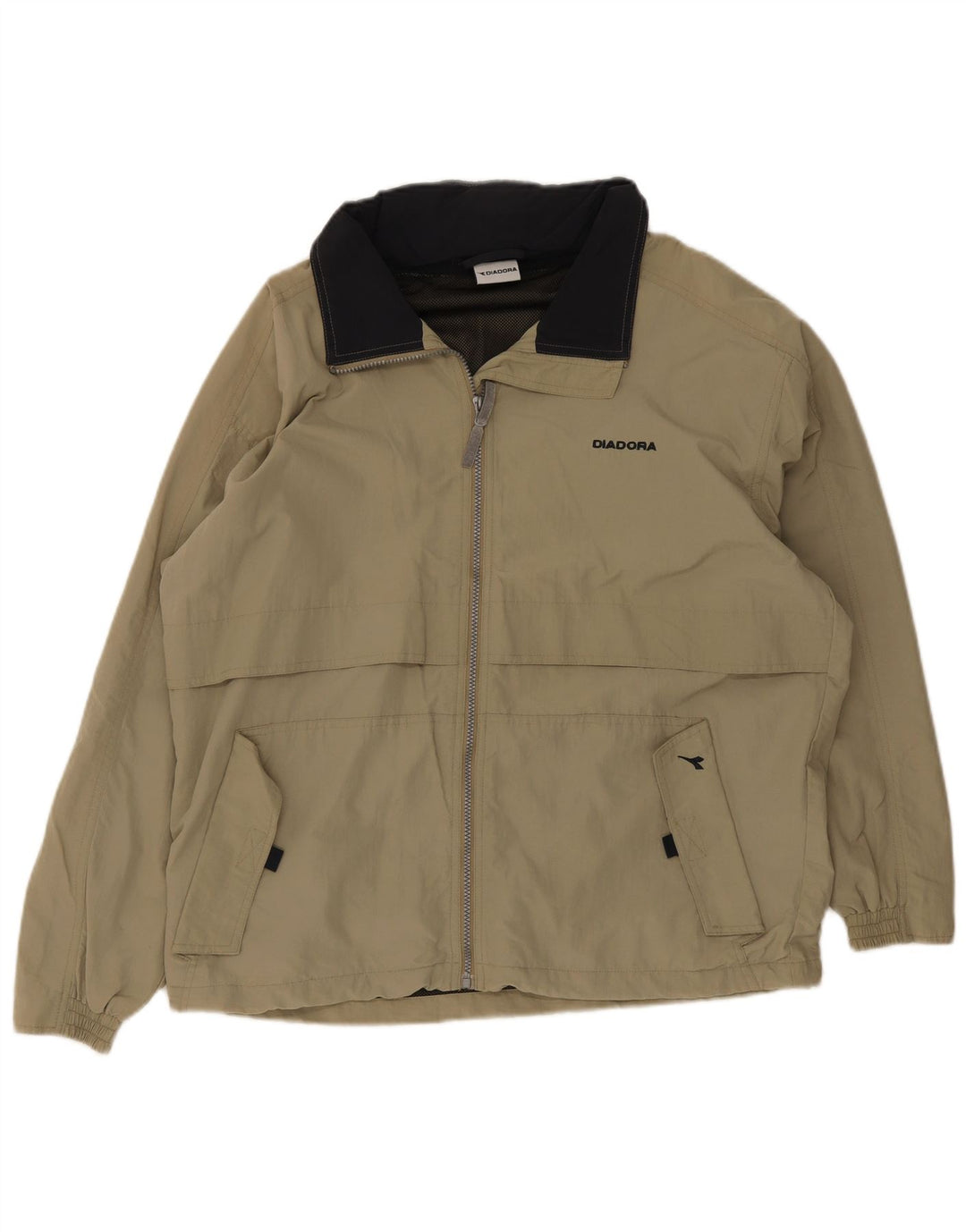 Diadora Veste de Pluie Homme UK 36 Petit Kaki Polyamide