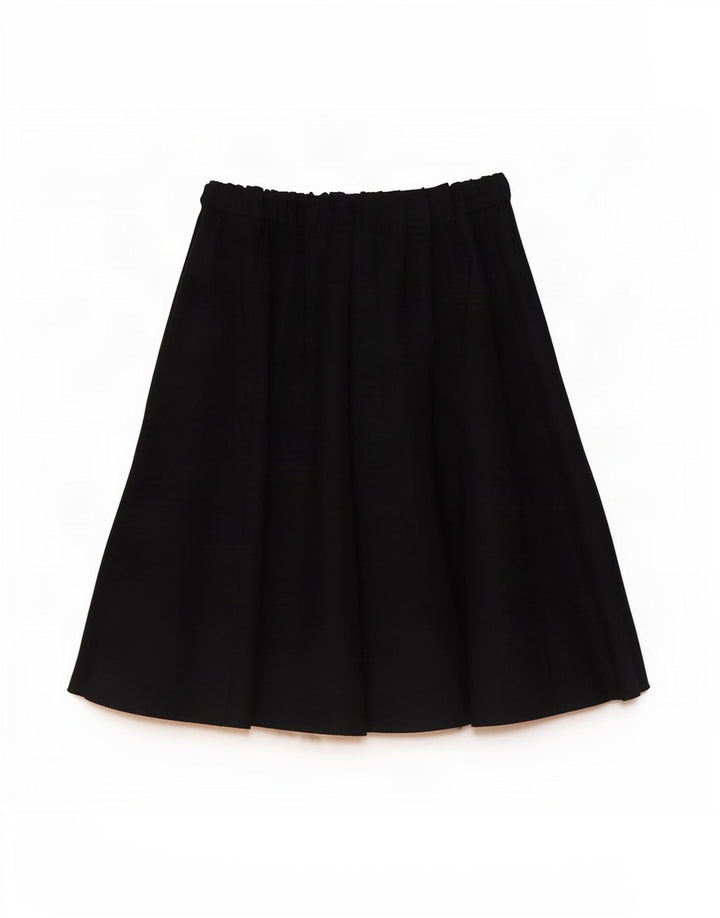 Zara Femme Jupe Plissée Small W26 Bleu Marine Polyester