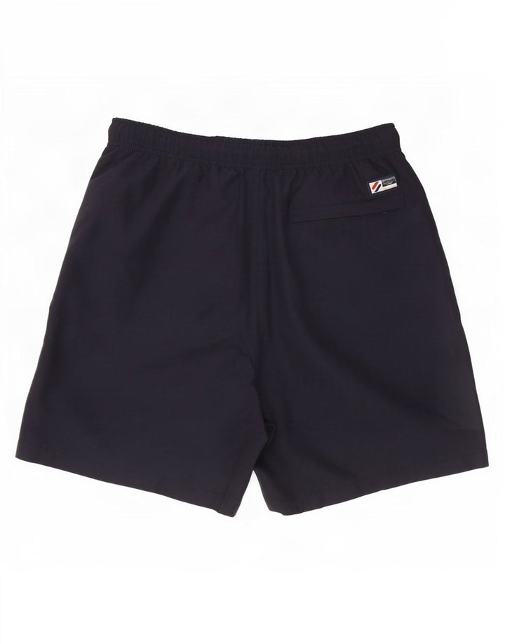 Superdry Short de Bain Graphique Homme Petit Bleu Marine Polyester