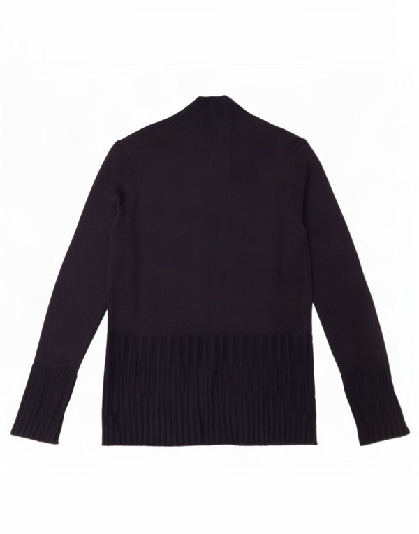 Marks & Spencer Pull cardigan ouvert pour femme UK 8 Small Bleu marine Viscose