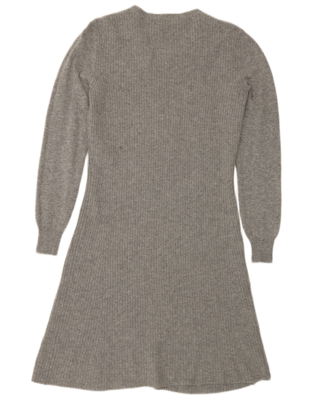 MAX MARA Robe pull week-end à manches longues pour femme Gris moyen UK 14