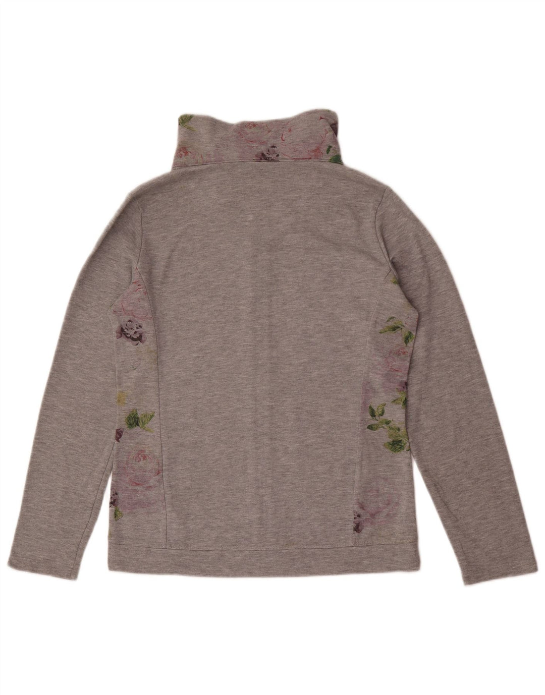 Champion Veste de survêtement pour femme UK 14 Gris moyen Coton floral