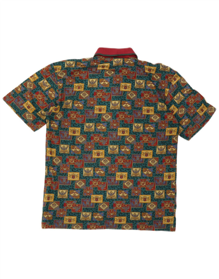Mango Polo Homme Large Multicolore Géométrique