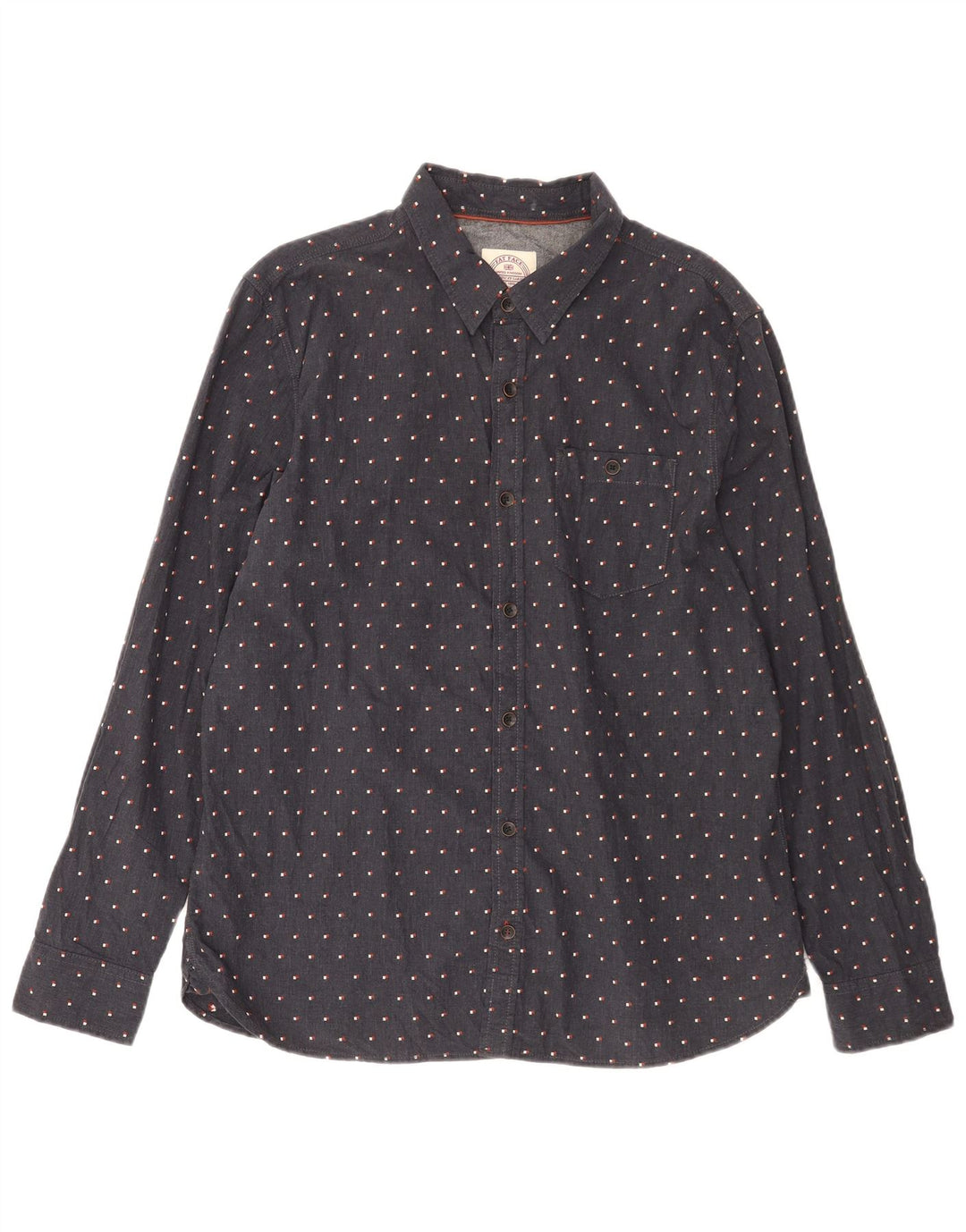 Chemise Homme Fat Face XL Coton Taché Bleu Marine