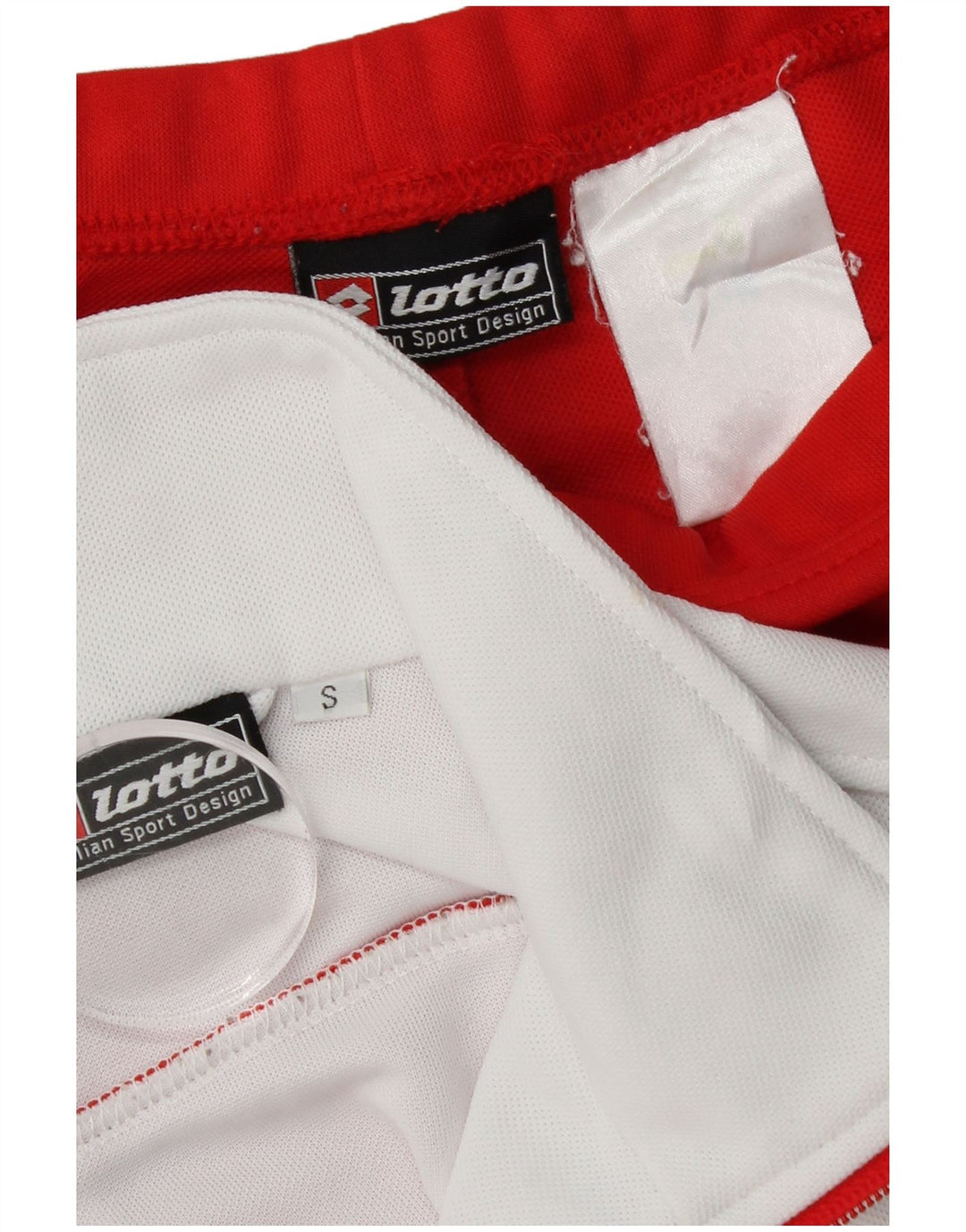 LOTTO Womens Full Tracksuit UK 10 Small  Red Polyester