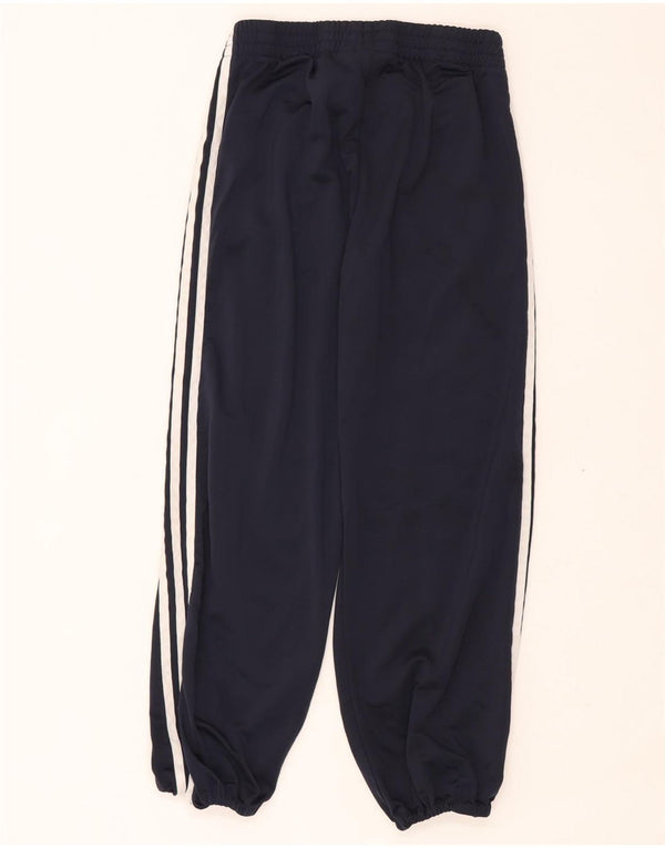 Adidas Pantalon de survêtement pour femme Joggers UK 10 Small Bleu marine Polyester